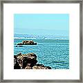 Across The Bay Framed Print