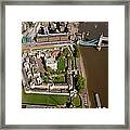 Aerial Shot Of Tower Bridge And Tower Framed Print