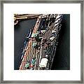 Aerial View Of New York Aircraft Framed Print