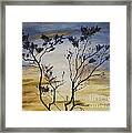 African Sunset Framed Print