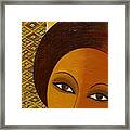 Afro Beauty Framed Print