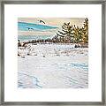 After The Blizzard Framed Print