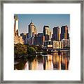 Afternoon In Philly Framed Print