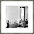 Afternoon On The Balcony Framed Print