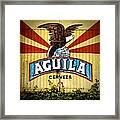 Aguila Beer Colombia Framed Print