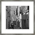 Ajaccio Back Alley Framed Print