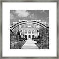 Albany Law School Gate Framed Print