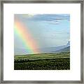 Alberta Rockies Rainbow No.3 Framed Print