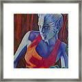 Alien Beauty Framed Print