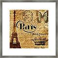All Paris All The Time Framed Print