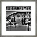Allis Chalmers Engine Framed Print