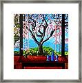 Almond With A View Framed Print