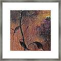 Alone In The Night Framed Print