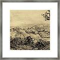 Alphonse Legros, Top Of The Hill Le Haut De La Colline Framed Print