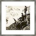 Alpine Mountaineers, 1908 Framed Print