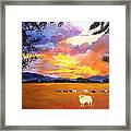 Alvin Counting Sheep Framed Print