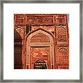 Amar Singh Gate Red Fort Agra Framed Print