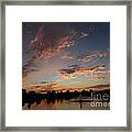 Amber Skys Ll Framed Print