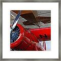 Amelia Earhart Prop Plane Framed Print