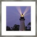 Amelia Island Light Fernandina Beach Florida Framed Print