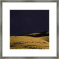 American Bison Herd Framed Print