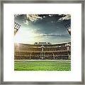 American Football Stadium Framed Print