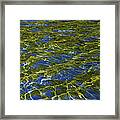 American River Abstract 2 Framed Print