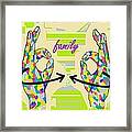 American Sign Language Family Framed Print