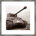 American Tank Framed Print
