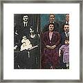 Americana - This Is My Family 1925 - Side By Side Framed Print