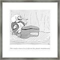 An Elephant Sits At A Piano Framed Print