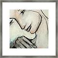 And The Palm Of His Hand... Framed Print