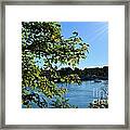 And The Sun Was Shining Framed Print