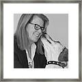 Andrew And Andree Bw Framed Print