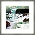 Angel Of The Storm Framed Print