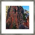 Angel's Landing Framed Print