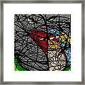 Angry Bird Catcher - Extraction Framed Print