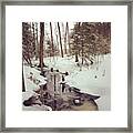 Another Winter Creek Framed Print