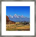 Antelope Barn Framed Print