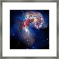 Antennae Galaxies Collide 2 Framed Print