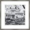 Anthemion At 4631 St Charles Ave. New Orleans Sketch Framed Print