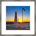 Anzac Memorial At Sunrise Framed Print