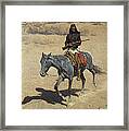 Apache Scout Framed Print