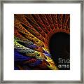 Applique Abstract Framed Print