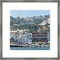 Approaching Capri - View Framed Print