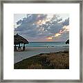 Arashi Sunset Framed Print