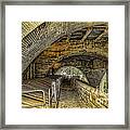 Arched Walkway Framed Print