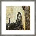 Architectural Detail Of Gothic Revival Chapel. Dublin Castle. Streets Of Dublin. Gothic Collection Framed Print