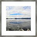 Arctic Lake Framed Print