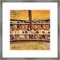 Arizona Biltmore Cattle Brand Framed Print